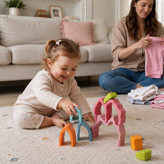 Wooden stacking toys