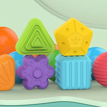 Montessori Cube Colour & Shape Learning | ShapeBox™️