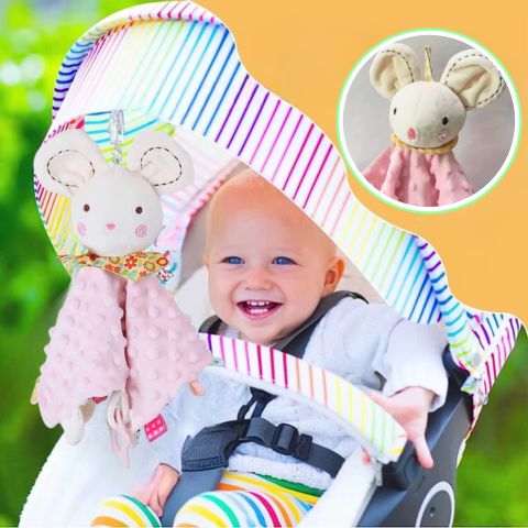 Security Animal Plush Blanket | SafetyBinky™️