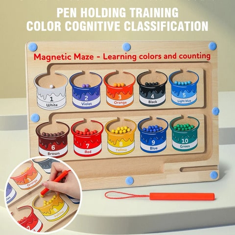 Awesome Magnetic Colour Matching Maze for Kids | ColourCircuit™️