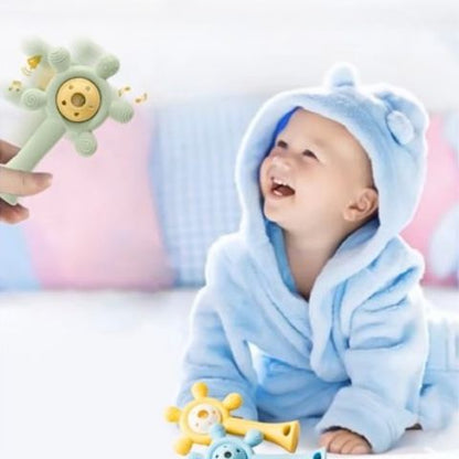 Rattling Silicone Teether Wheel | RattleWheel™️