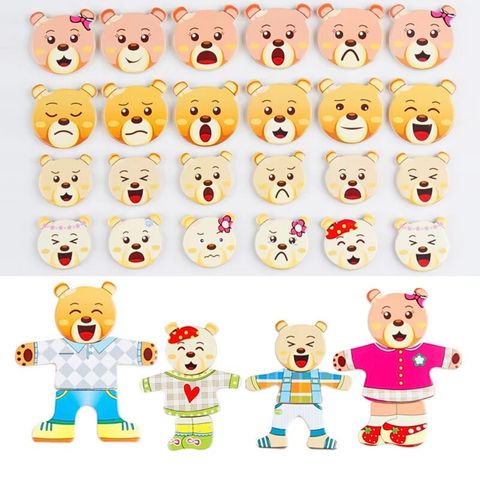 DIY Puzzle Montessori Dress Up | FurryMixMatch™️