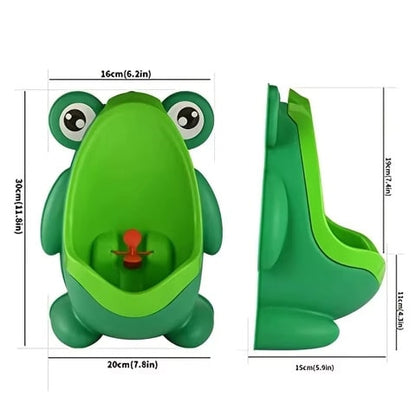 Friendly Frog Standing Urinal | FroggyFlush™️