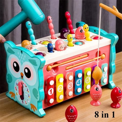 Musical Owl 8-in-1 Montessori Box | HarmonyOwl™️