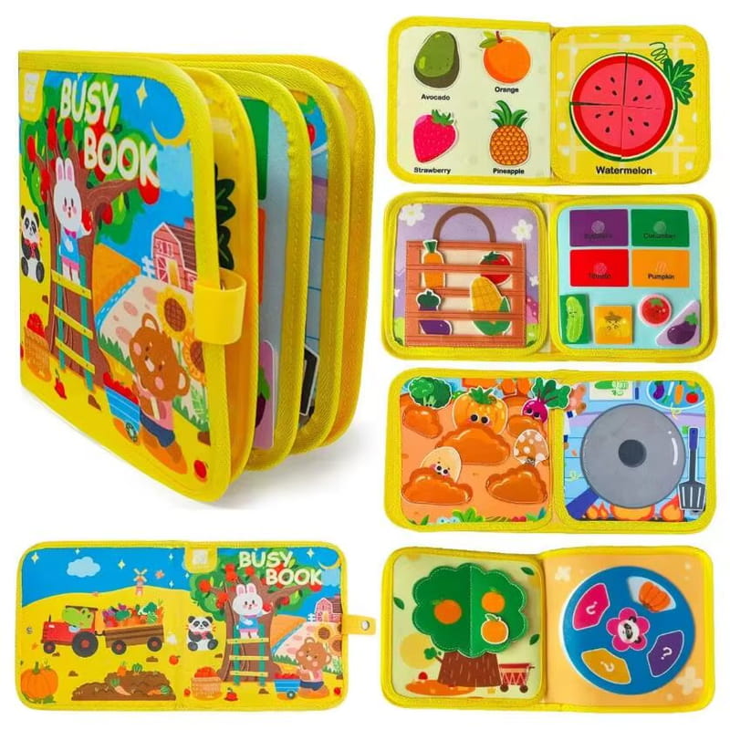 baby busy book