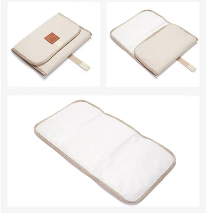 baby girl changing mat