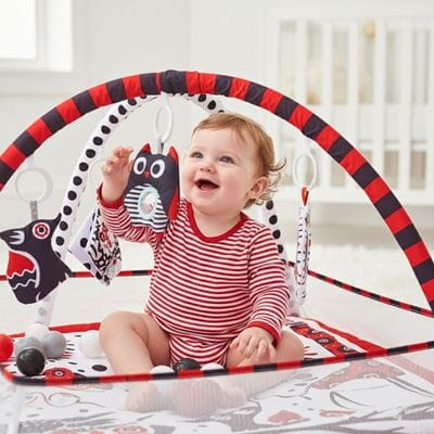 babys play gym mat
