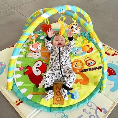 babys play gym mat