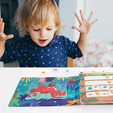 Montessori Busy Book Velcro Matching | BusyBity™️