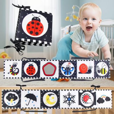black and white infant books
