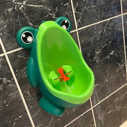 Friendly Frog Standing Urinal | FroggyFlush™️