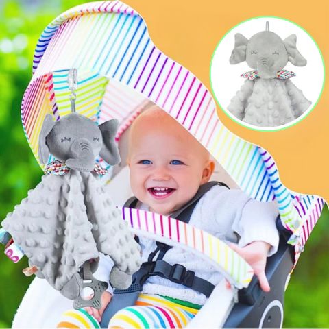 Security Animal Plush Blanket | SafetyBinky™️