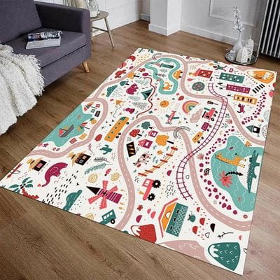 car play mat and cars