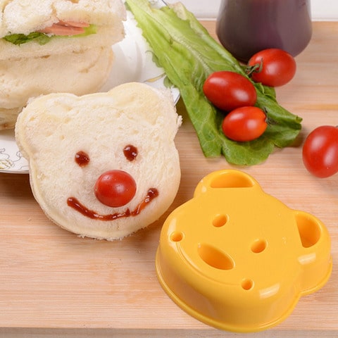 Teddy Bear Sandwich Cutter for Kids | ScrumptiousTeddy™️