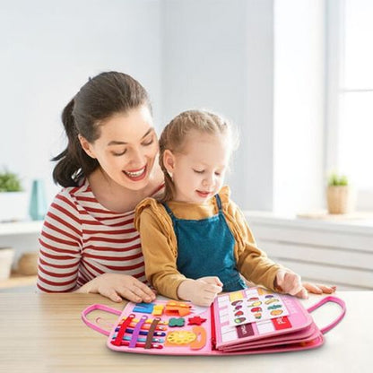 Engaging Montessori Busy Book | WizPouch™️