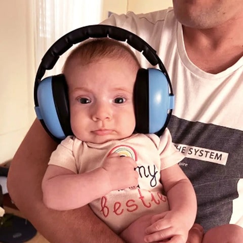 Blissful Noise Protection Earmuffs for Infants | CozyMuffs™️