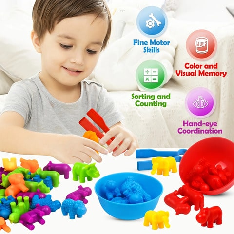 Creative Coloured Animal Sorting | ColourPinch™️
