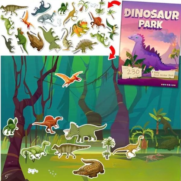 dinosaur stickers