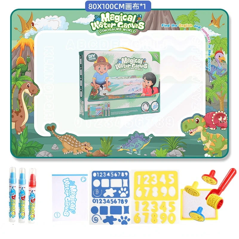 dinosaur water drawing