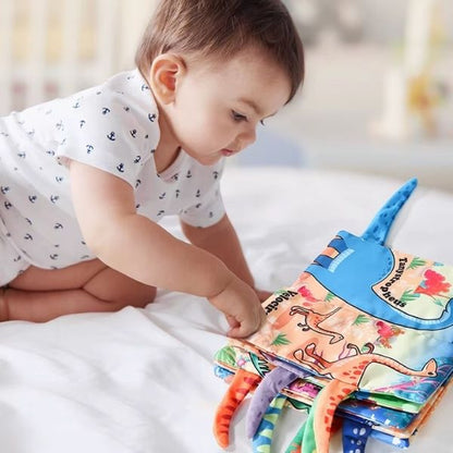 dinosaur with book