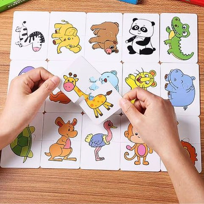 Montessori Animal Jigsaw Puzzle 32Pcs | PuzzleZoo™️