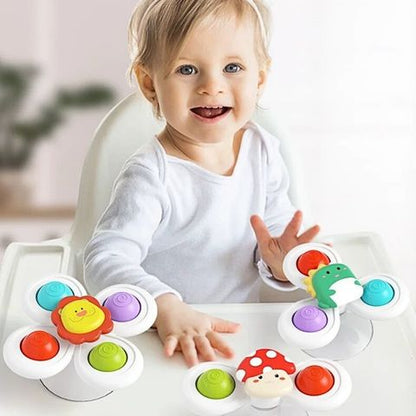 Mesmerizing Cartoon Fidget Spinners 3PCS | TwirlBabies™️