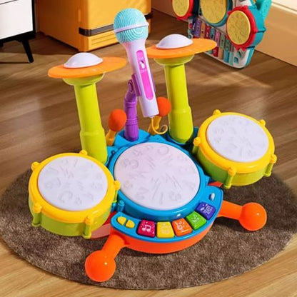 Whimsical Montessori Drum Set | Drummin'Giggle™️