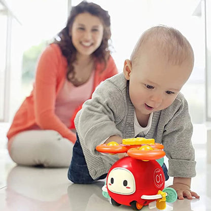 Spinning Toy Captivates Baby | ChopperSpins™️