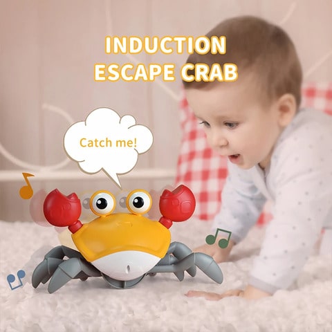 Crawling Crab Interactive Toy for Babies | SillyCrabby™️