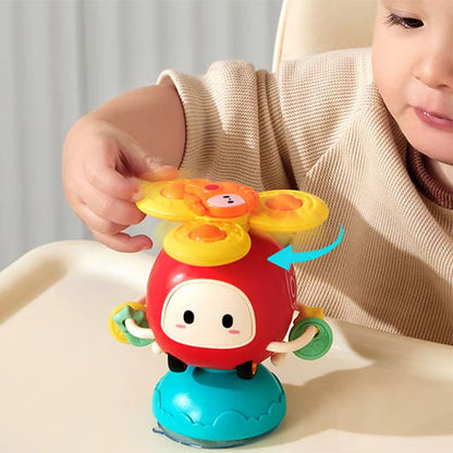 Spinning Toy Captivates Baby | ChopperSpins™️
