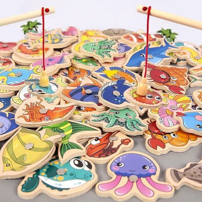 Splendid Magnetic Fishing 51pcs Set | PrettyFishies™️