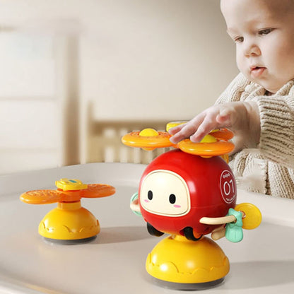 Spinning Toy Captivates Baby | ChopperSpins™️