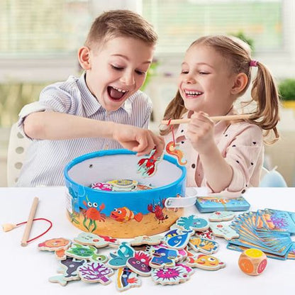 Splendid Magnetic Fishing 51pcs Set | PrettyFishies™️
