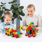 Visionary Bristle Blocks Building for Kids 144PC | SpikyStack™️