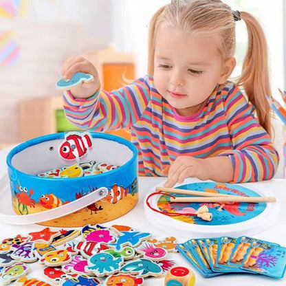 Splendid Magnetic Fishing 51pcs Set | PrettyFishies™️