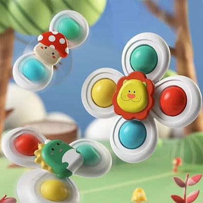 Mesmerizing Cartoon Fidget Spinners 3PCS | TwirlBabies™️