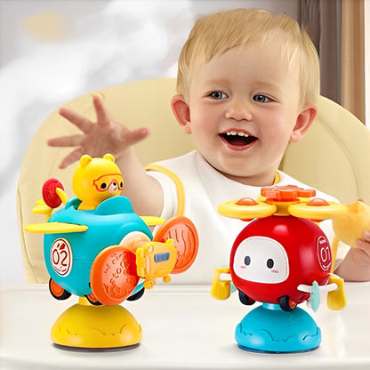 Spinning Toy Captivates Baby | ChopperSpins™️