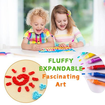 Fluffy 3D Magic Drawing Popcorn Pens | FluffyDraw™️