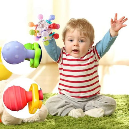 Montessori 360° Teething Ball | NibbleGlobe™️