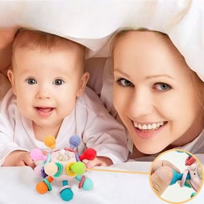 Montessori 360° Teething Ball | NibbleGlobe™️