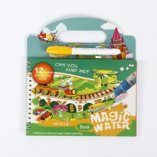 magic water colouring book