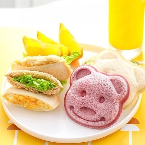 Teddy Bear Sandwich Cutter for Kids | ScrumptiousTeddy™️