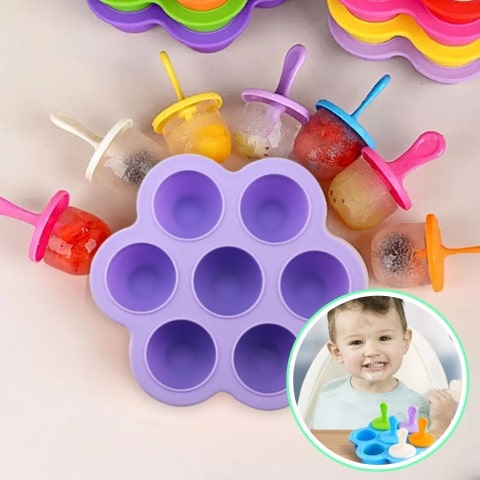 Teething Fruit Popsicle Molder Tray | TeethingLolly™️