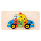 puzzle police car