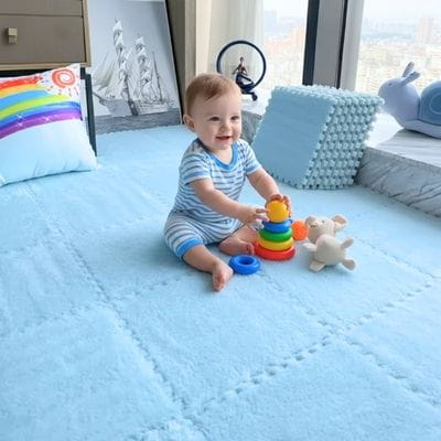 Best Infant Play Mat - Ultra-Plush Cushioned Foam Tiles for the Ultimate Soft Landing