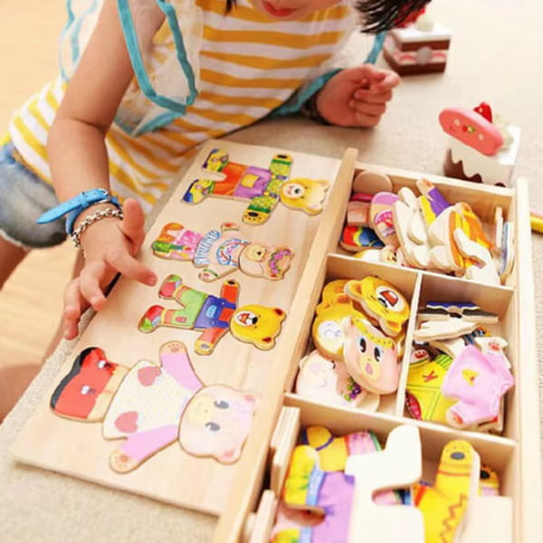 puzzle wooden puzzle