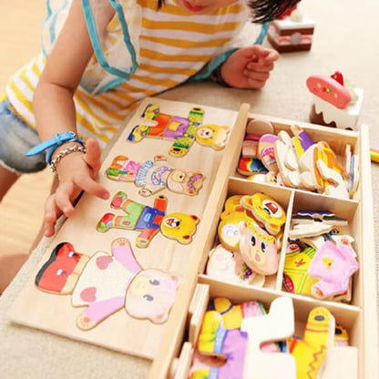 puzzle wooden puzzle