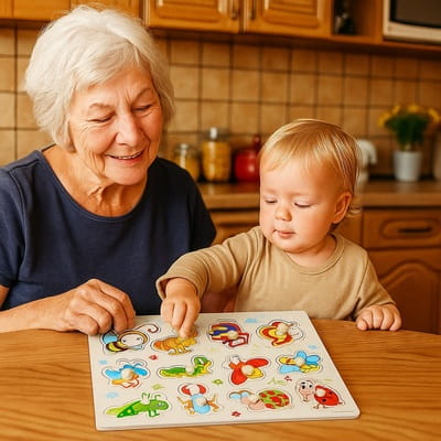 puzzle wooden puzzle