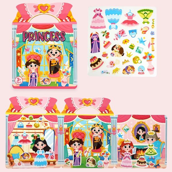 reusable sticker books