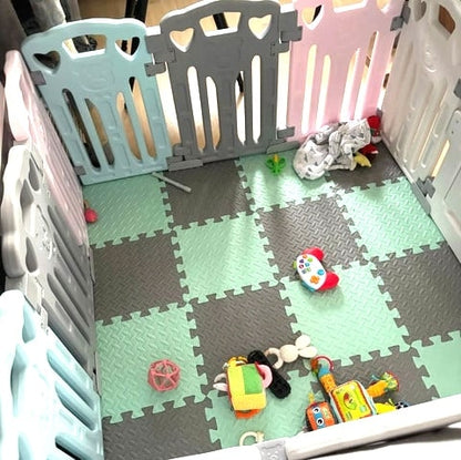 Soft Play Puzzle Foam Mat 30cm (16PC) | BabbleMats™️